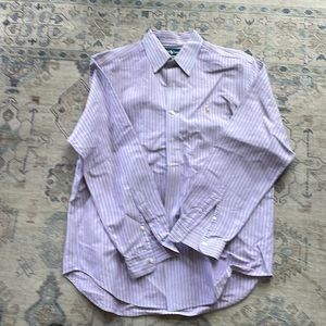Ralph Lauren polo button up, size large, classic fit, like new